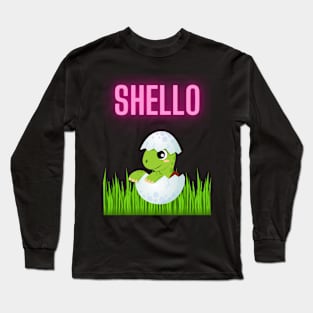 SHELLO Turtle Long Sleeve T-Shirt